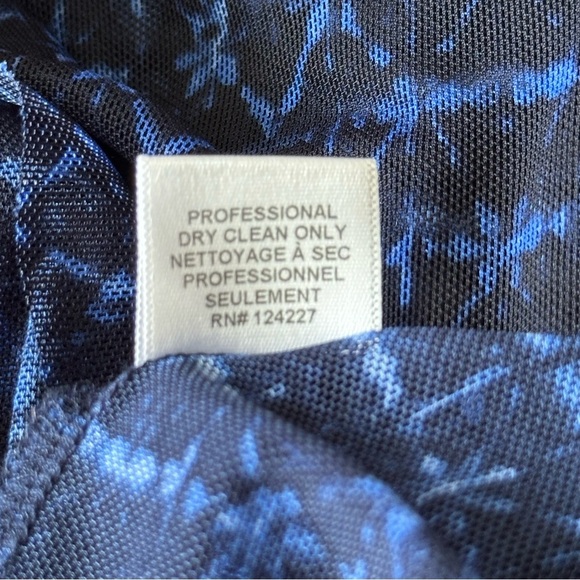 MISA Los Angeles Vanessa Patterned Column Maxi Dress Sheer Mesh Whimsy Sz Small - Picture 13 of 14